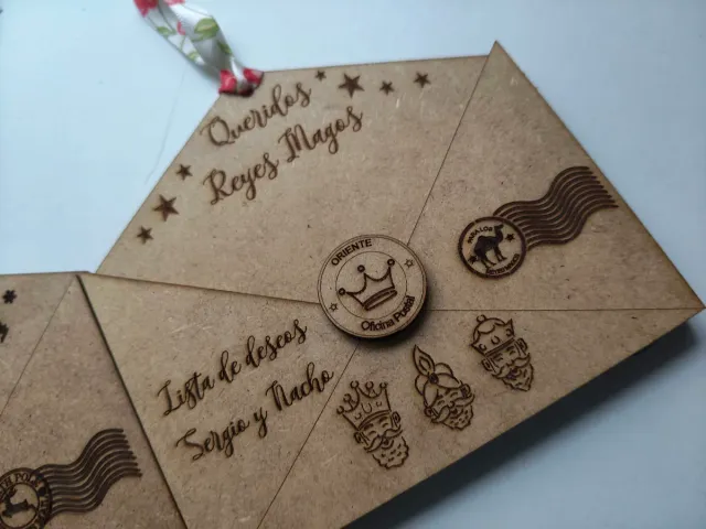 Sobres Papá Noel y Reyes Magos