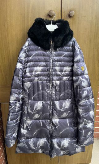 Piumino Emporio Armani Donna Grigio Bianco