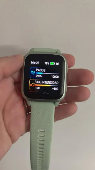 Smartwatch Garmin Sq 2 Verde/Plata