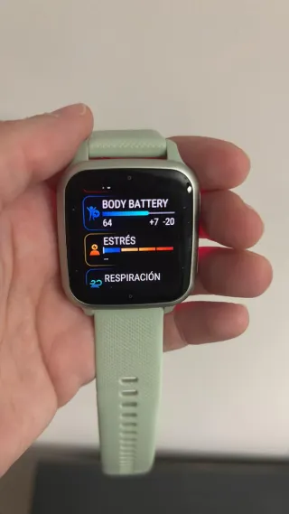 Smartwatch Garmin Sq 2 Verde/Plata