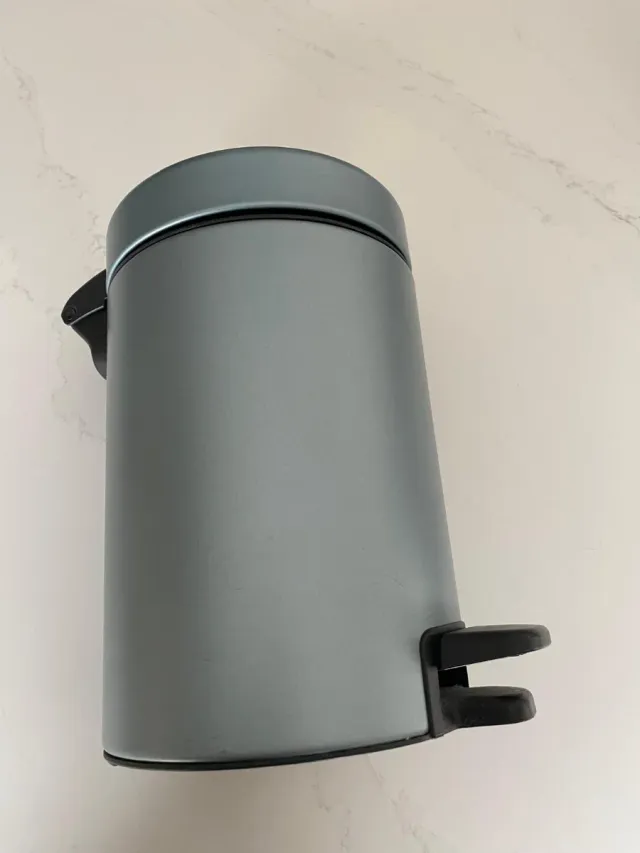 Papelera Brabantia 3L Metal/Plástico verde menta