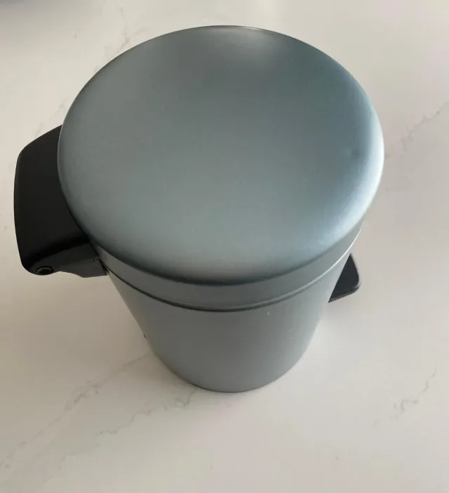Papelera Brabantia 3L Metal/Plástico verde menta