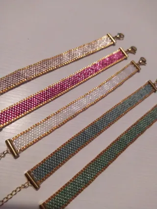Pulseras Miyuki Tejidas a Mano