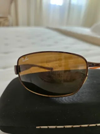 Gafas de sol Ray-Ban Marrón y Dorado