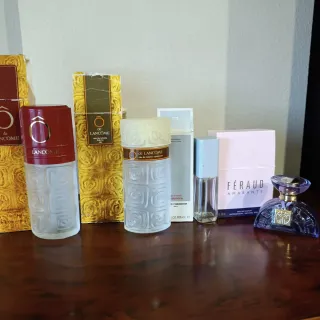 Set di 7 bottiglie di profumo vintage Lancôme Féraud