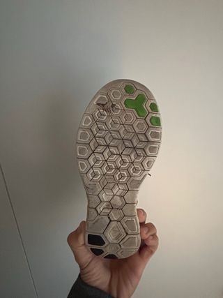 Zapatillas Nike Running Grises y Verdes