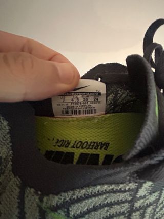 Zapatillas Nike Running Grises y Verdes