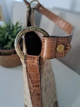 Bolso Pedro del Hierro Beige y Marrón