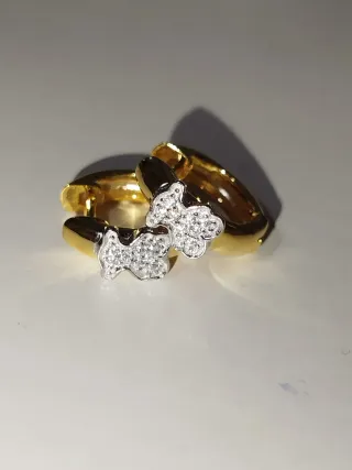 Pendientes Tous dorado y plateado 