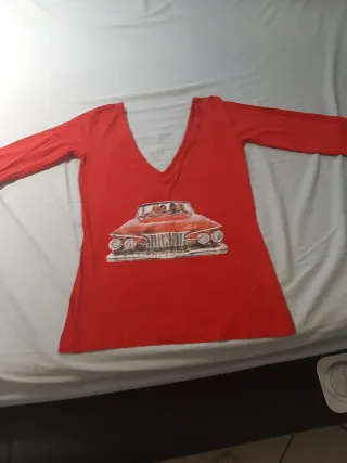 Maglia Liu Jo con stampa auto vintage