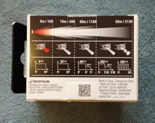 Linterna Frontal Forclaz HL500 300 Lúmenes USB-C