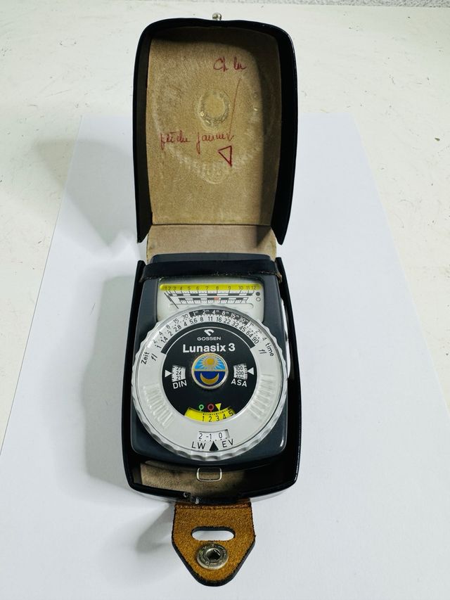 Gossen Lunasix 3 Fotómetro Luz Alemania