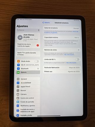 iPad Pro 11 128GB Plata + Apple Pencil