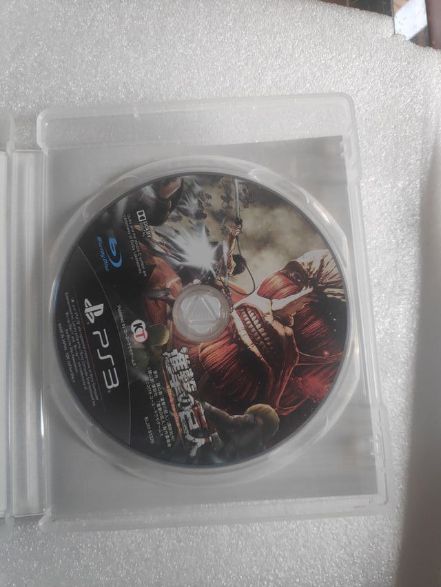 Ataque a los Titanes PS3 juego