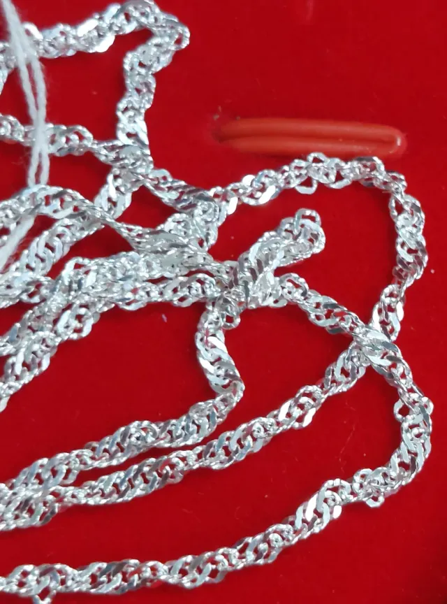 Cadena de 60cm de Plata de Ley 