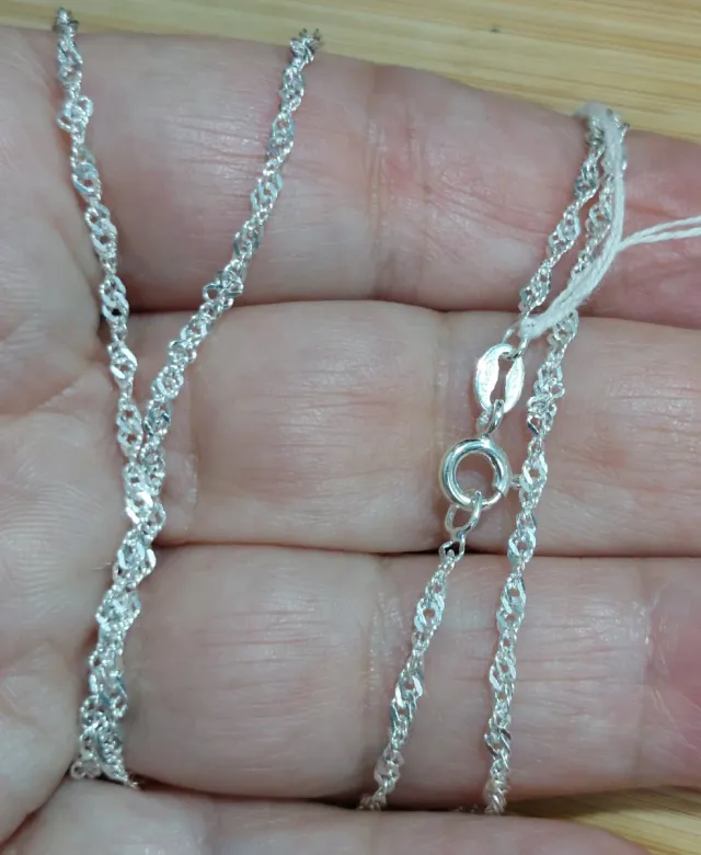 Cadena de 60cm de Plata de Ley 