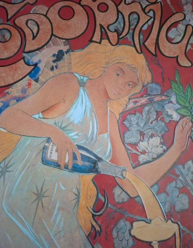 Caixa de metal vintage Codorniu