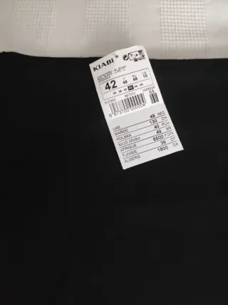 Falda tubo negra talla 42