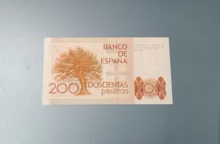 Billete 200 Pesetas Banco de España 1980