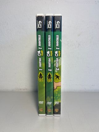 BEN 10 Stagione 1 Volume 1 2 3 DVD 13 Episodi