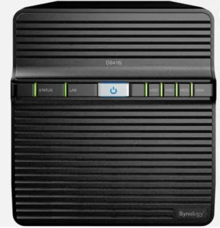 Servidor NAS Synology DS416j 1.3GHz 512MB