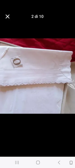 Parure Matrimoniale Broderie De Suisse