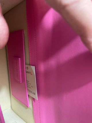 Borsa Jacquemus Le Chiquito rosa nuova