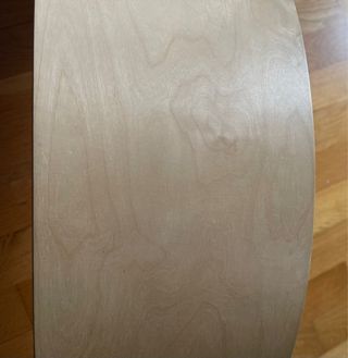 Tabla de equilibrio curva madera natural