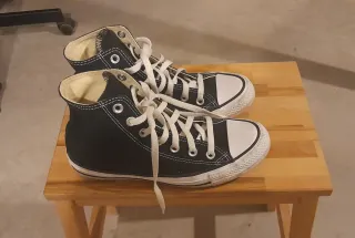 Converse All Star Bota Negras