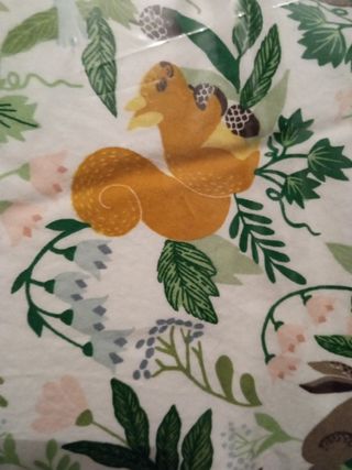 Funda nórdica y edredón cuna animales