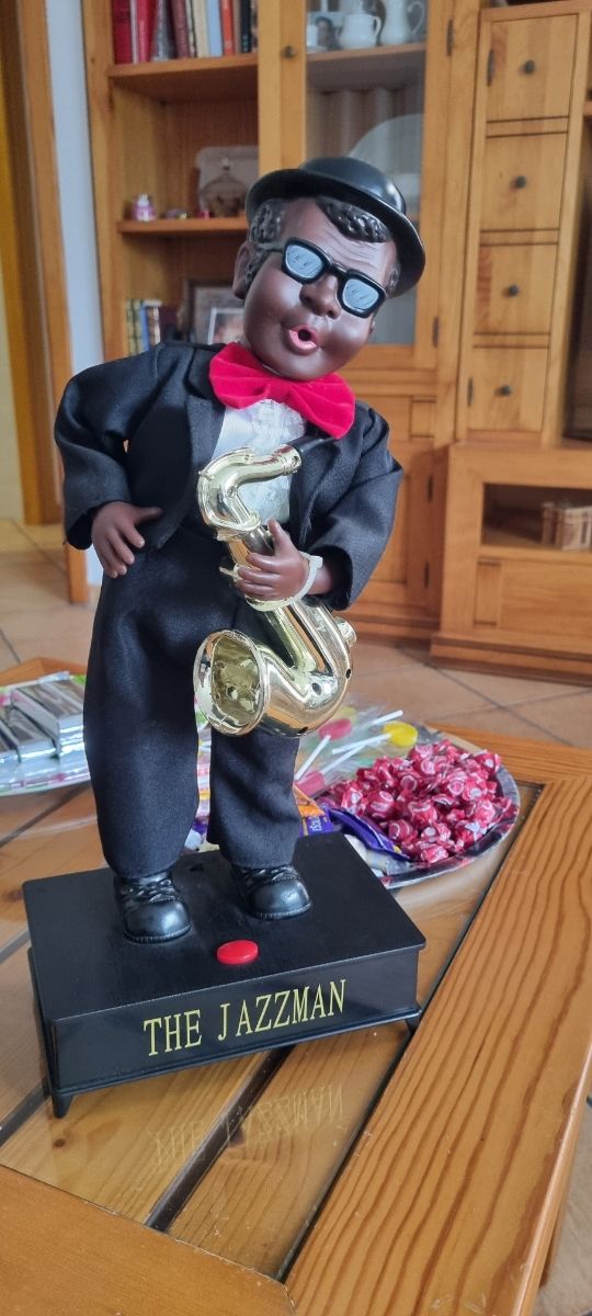 Bambola musicale. Showman The Jazzman Melody