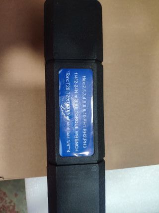 Llave dinamométrica 2-24 Nm