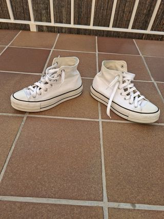 Converse Blancas Mujer Talla 39