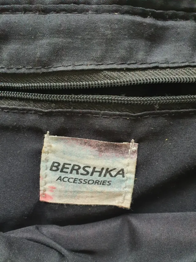 Bolso Paco Martinez Beige y Negro bershka