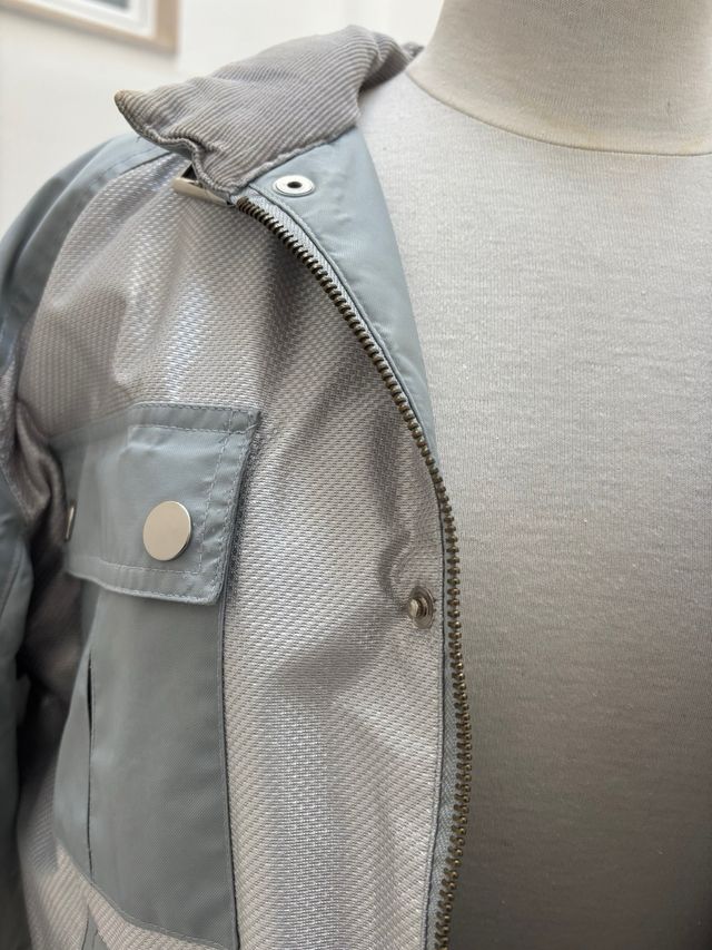 Giacca da lavoro grigio/argento