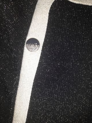 Vestido Liu Jo Negro y Plateado