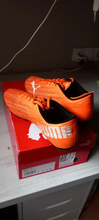 Botas de fútbol Puma Ultra Naranja Talla 43