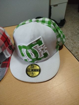 Gorras DC Shoes a cuadros