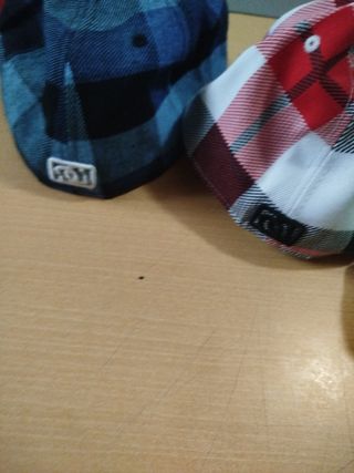 Gorras DC Shoes a cuadros