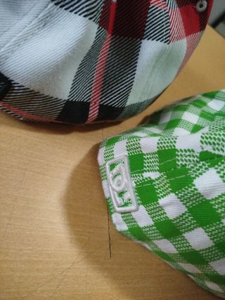 Gorras DC Shoes a cuadros