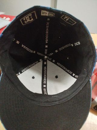 Gorras DC Shoes a cuadros