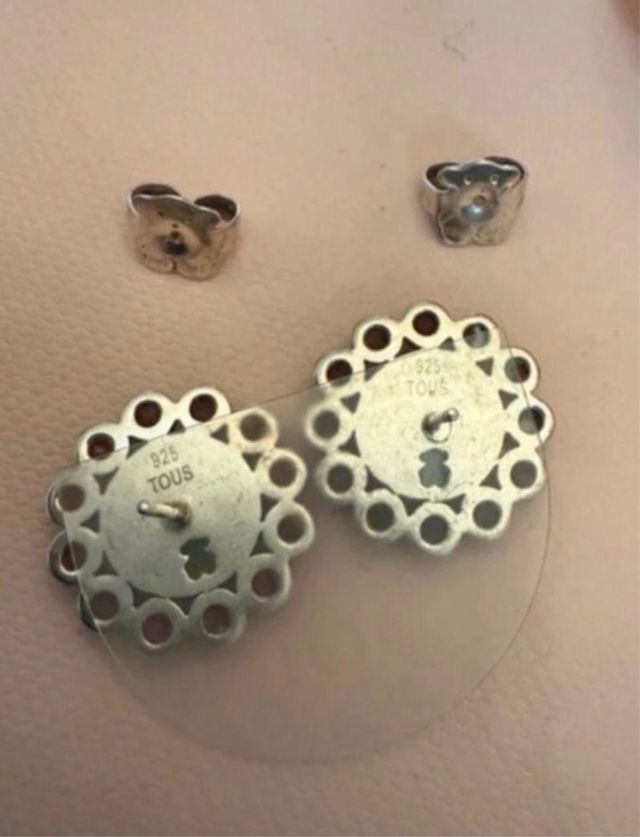 Pendientes Tous Camille Oro y Piedra Verde