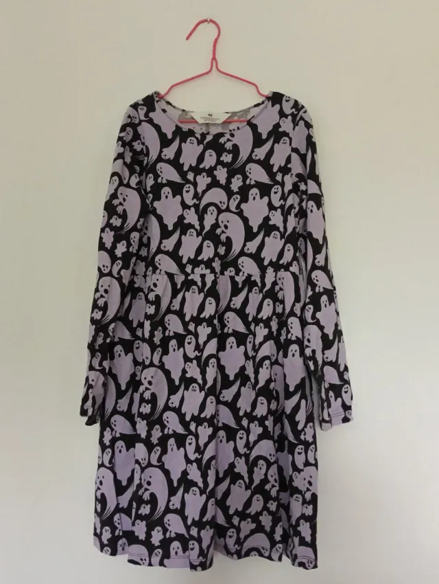Vestido niña H&M fantasmas T8