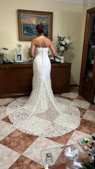 Vestido Novia Rosa Clará 2009