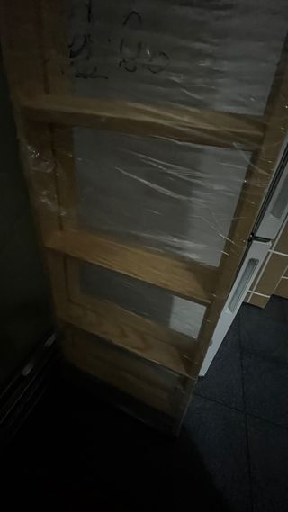 Escalera de madera 6 peldaños