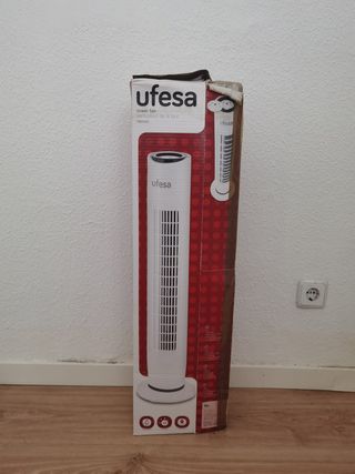 Ventilador Torre Ufesa Blanco