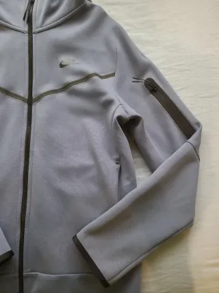 Sudadera Nike Tech Azul/Gris Talla M Hombre