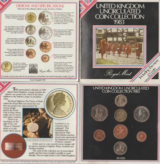 Regno Unito Set Monete 1983 Royal Mint