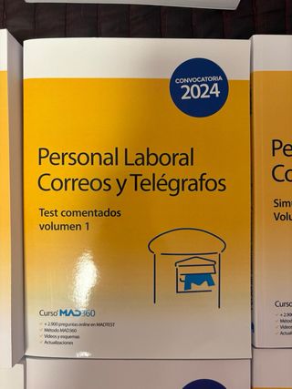 Libros oposiciones correos