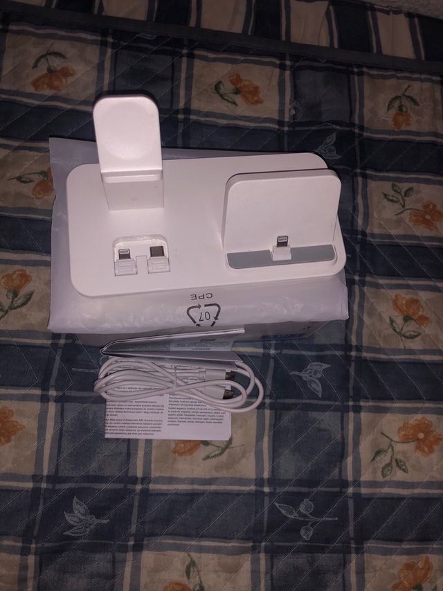 Cargador 3 en 1 Carga Rápida